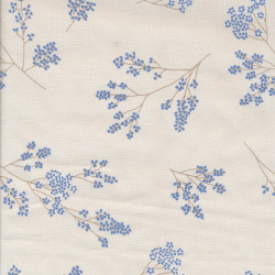 Cotton fabric Alberte,...