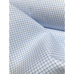 Deadstock bomuld poplin -...