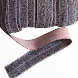 Fold elastic 2 cm - grey w....