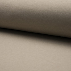 Joggingstof heavy - beige...