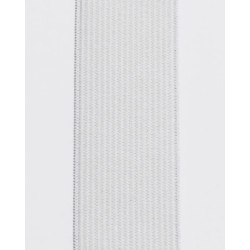 Elastic white 2 cm wide