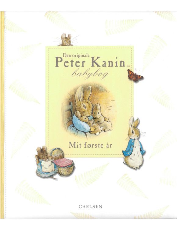 Tag det op brutalt bacon Bog "Peter Kanin babybog - Mit første år" på dansk