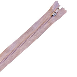 Zipper closed-end - rose 50 cm