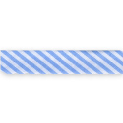 Bias tape 2 cm - light blue...