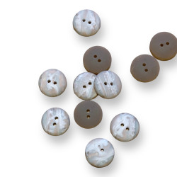 Knapper plast 20 mm - nature