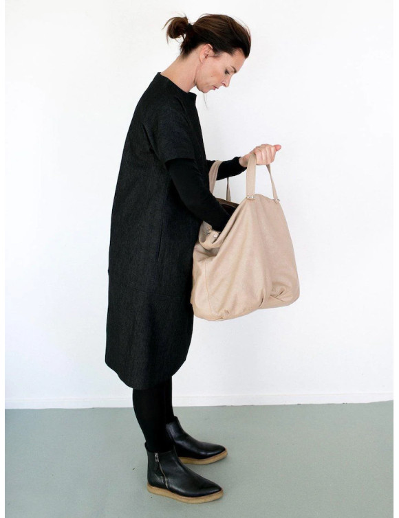 The Assembly Line sewing pattern Cap sleeve dress