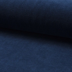 Velour fabric - blue