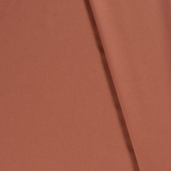 Cotton poplin - warm brick