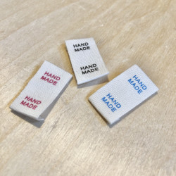 3 pieces. Sewing tags "Hand...
