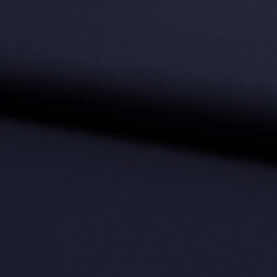 Bomuld poplin - navy blå