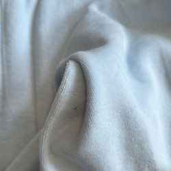 Velour fabric - light blue