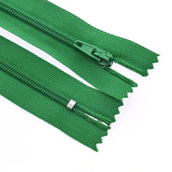 Zipper closed-end - green...