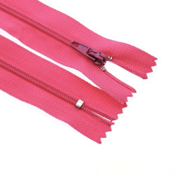 Zipper closed-end - pink 37 cm