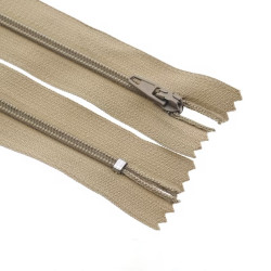 Zipper closed-end - beige...