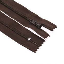Zipper closed-end - brown...