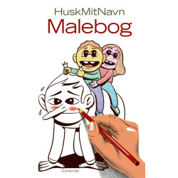 HuskMitNavn malebog