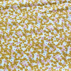 Cotton with flowers -...