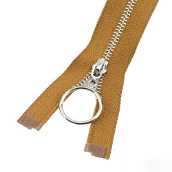Zipper with ring OPEN-end -...