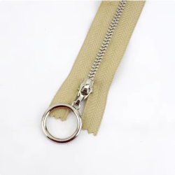 Zipper with ring OPEN-end -...