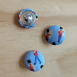 Fabric button Liberty...