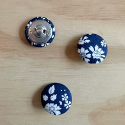 Fabric button Liberty Capel...