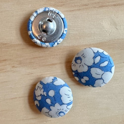 Fabric button Liberty Betsy...