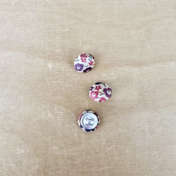 Fabric covered button...