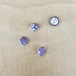 Fabric covered button...