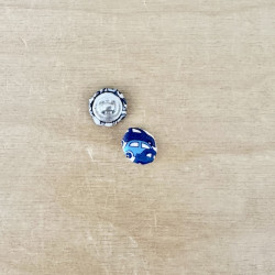 Fabric covered button...