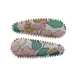 2 small hairclips with...