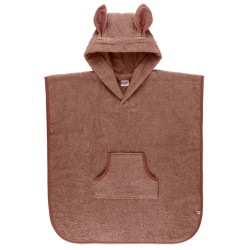 Baby poncho with hoodie...
