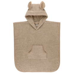 Baby poncho with hoodie...