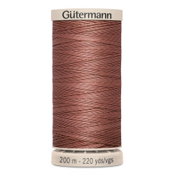 Waxed hand quilting thread...