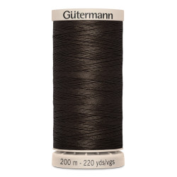 Waxed hand quilting thread...