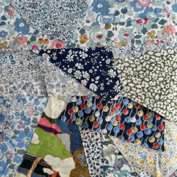 Skæve Liberty-rester 10x10...