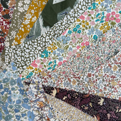 Skæve Liberty-rester 10x10...