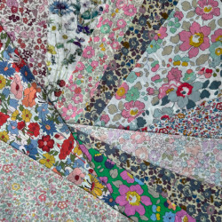 Skæve Liberty-rester 10x10...