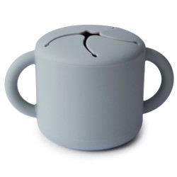 Mushie Snack Cup - stone