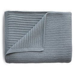 Knitted baby blanket Mushie...