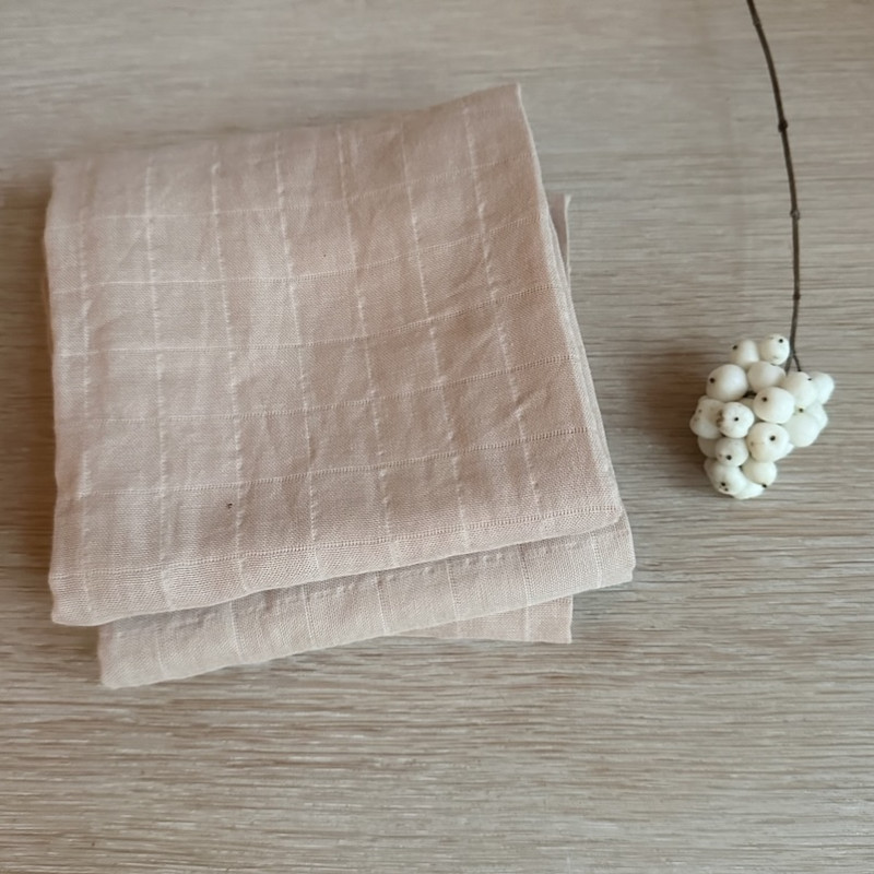 Soft organic muslin cloths...