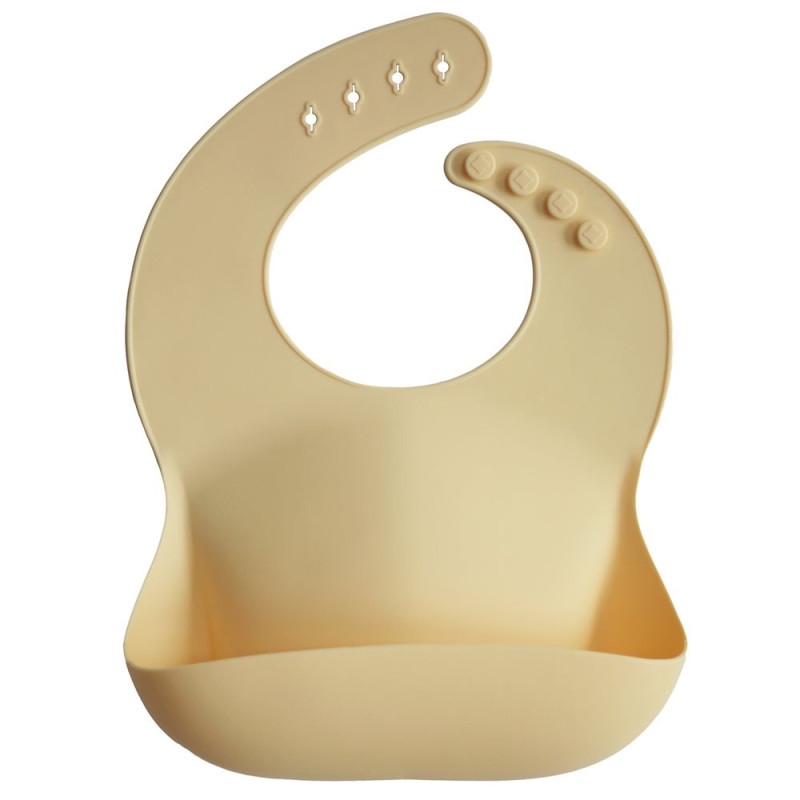 Silicone bib Mushie - sunshine