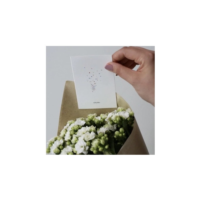 Small greeting card...