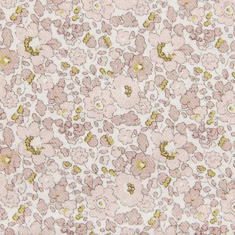 Blomstret bomuldstwill...