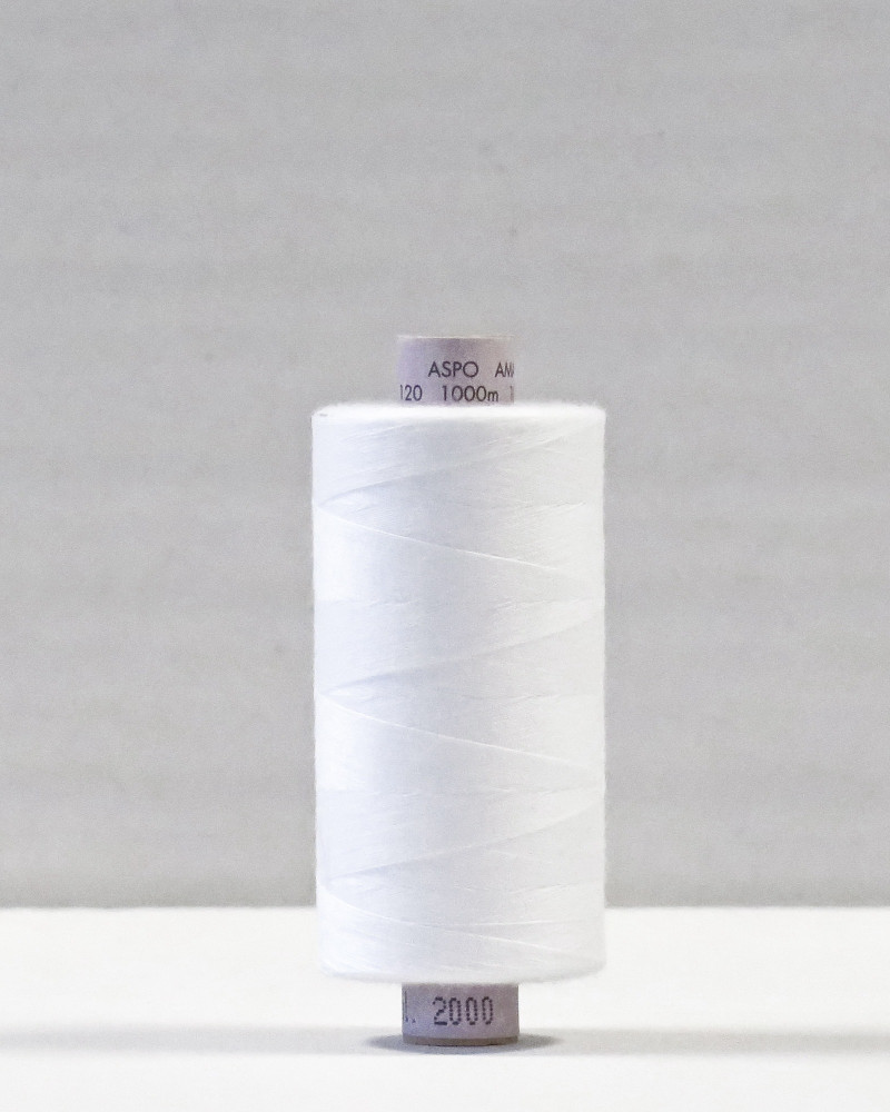 Thread Aspo Amann - white 2000