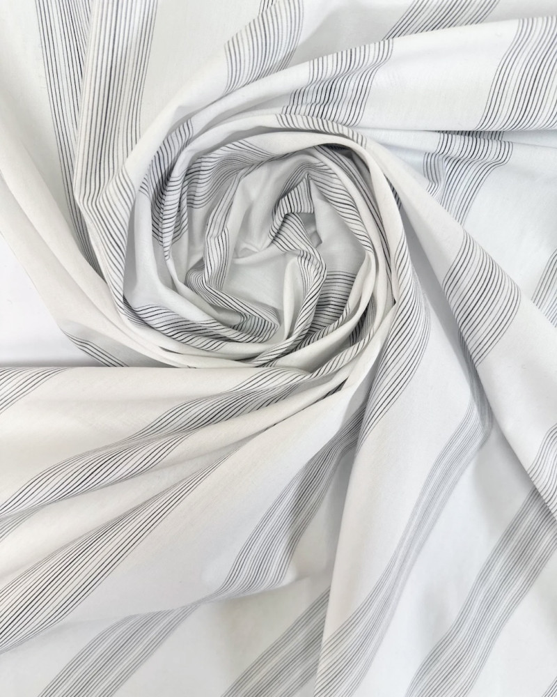 Deadstock skjortebomuld -...