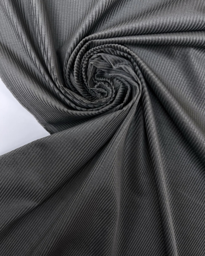 Deadstock cord - dark grey