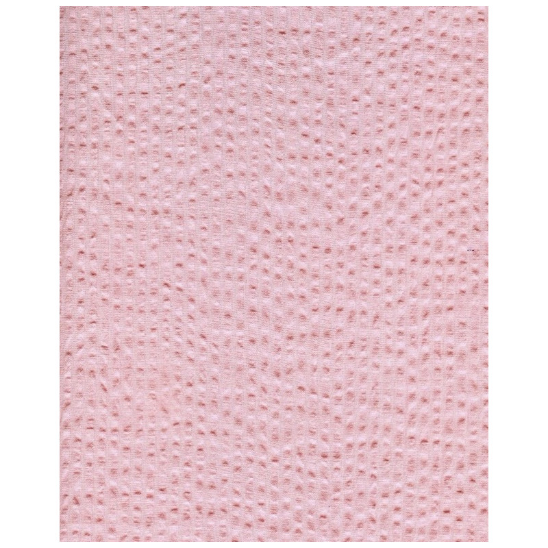 Seersucker rough - rosa