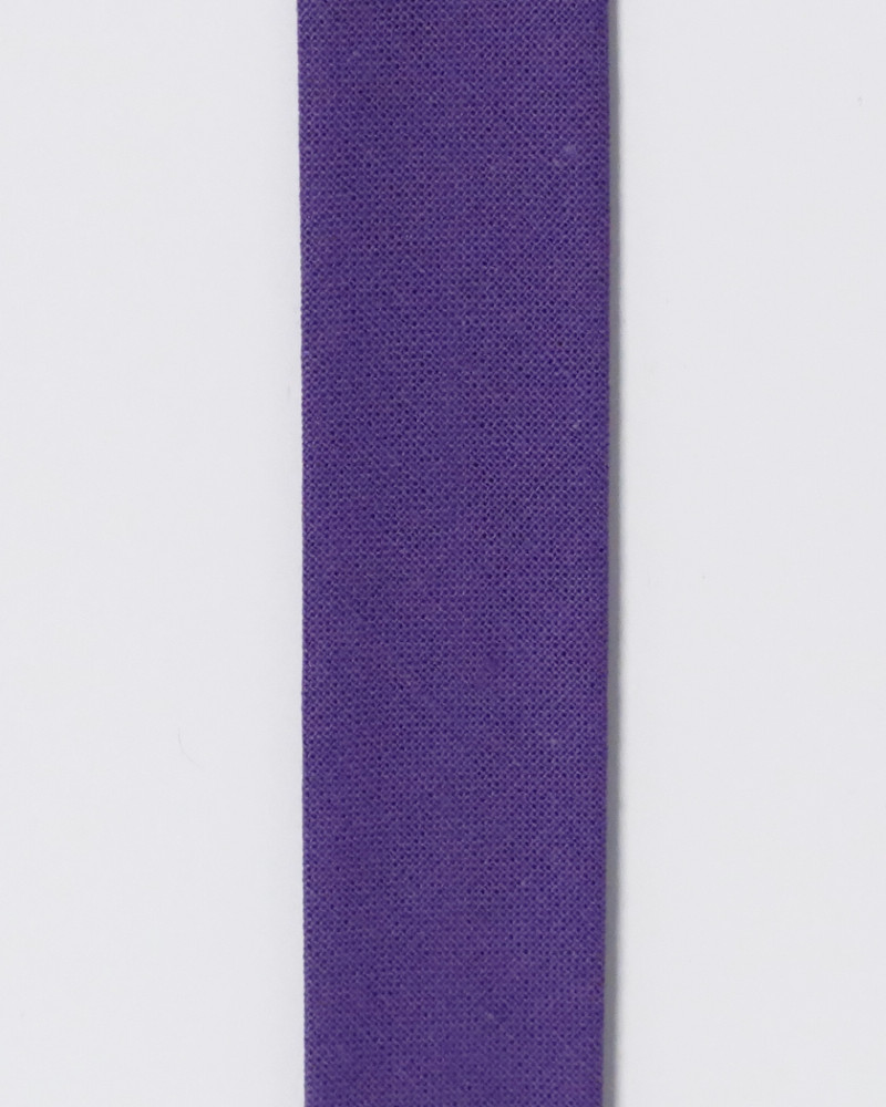 Bias tape 2 cm cotton - purple