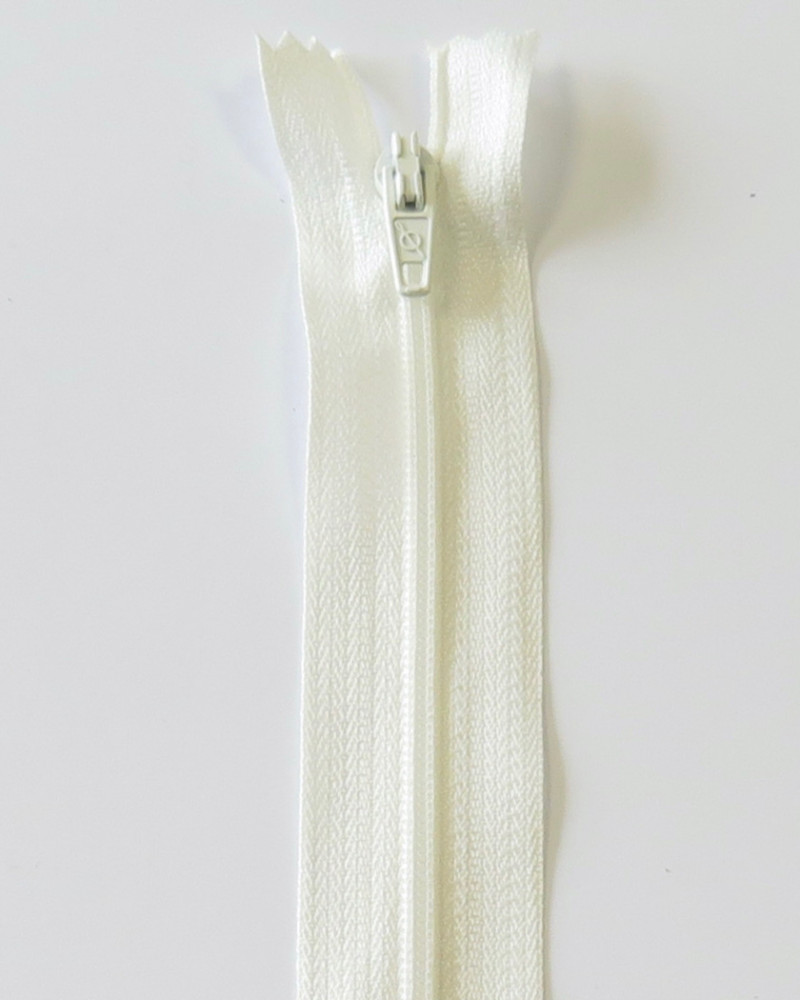 Zipper closed-end - silk 40 cm