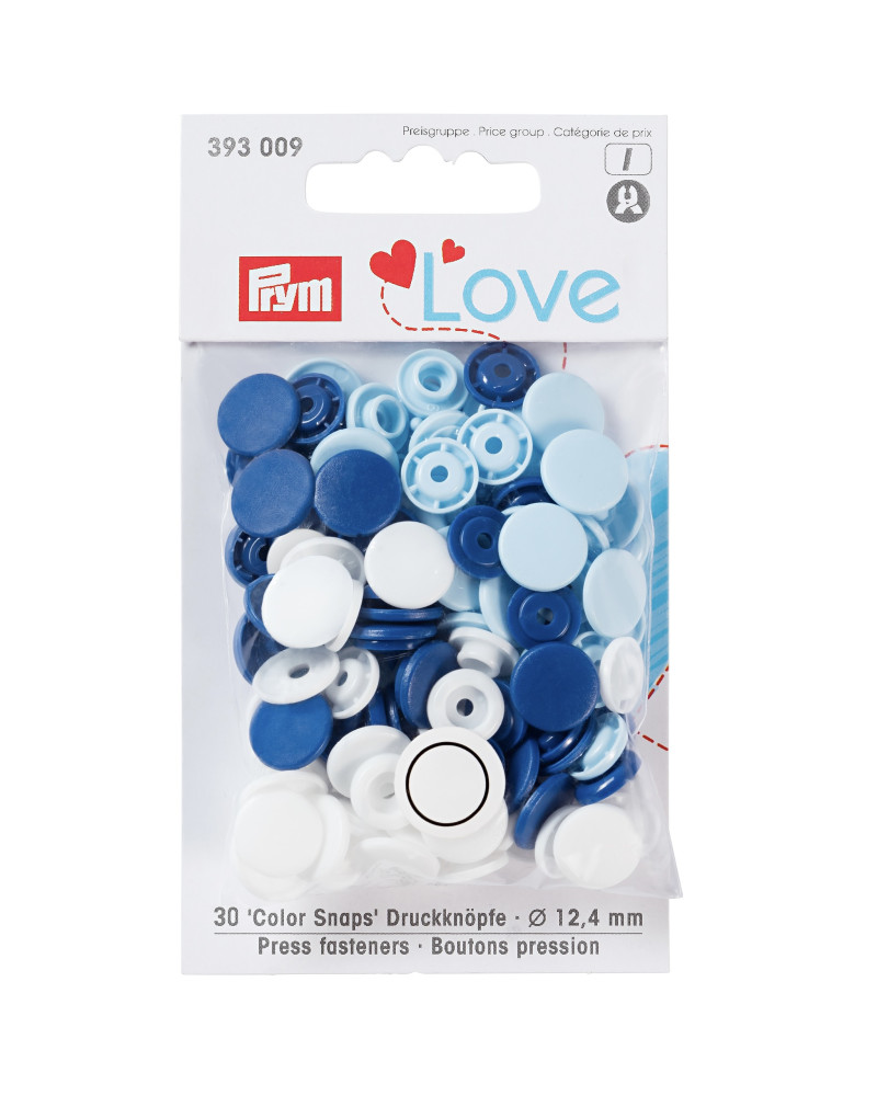 Trykknapper Prym 12,4 mm -...